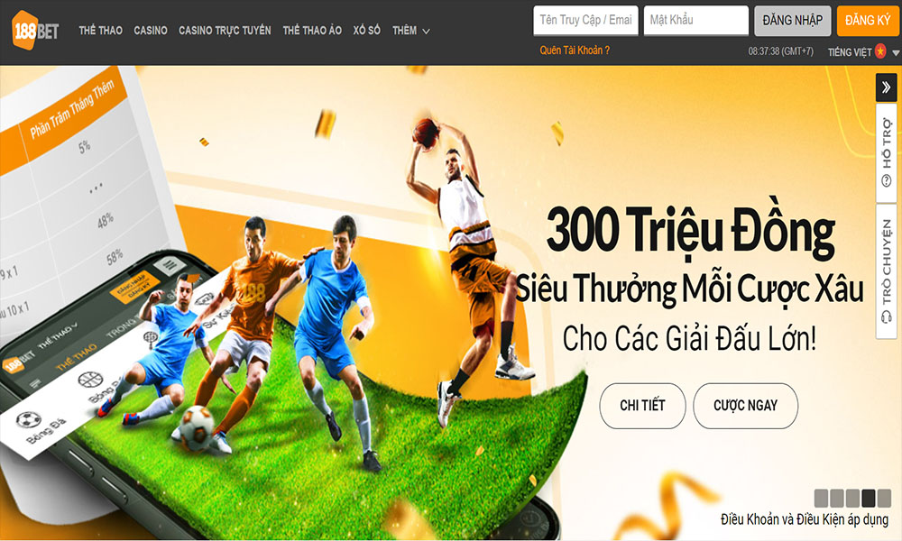 Thế mạnh của nhà cái 188BET