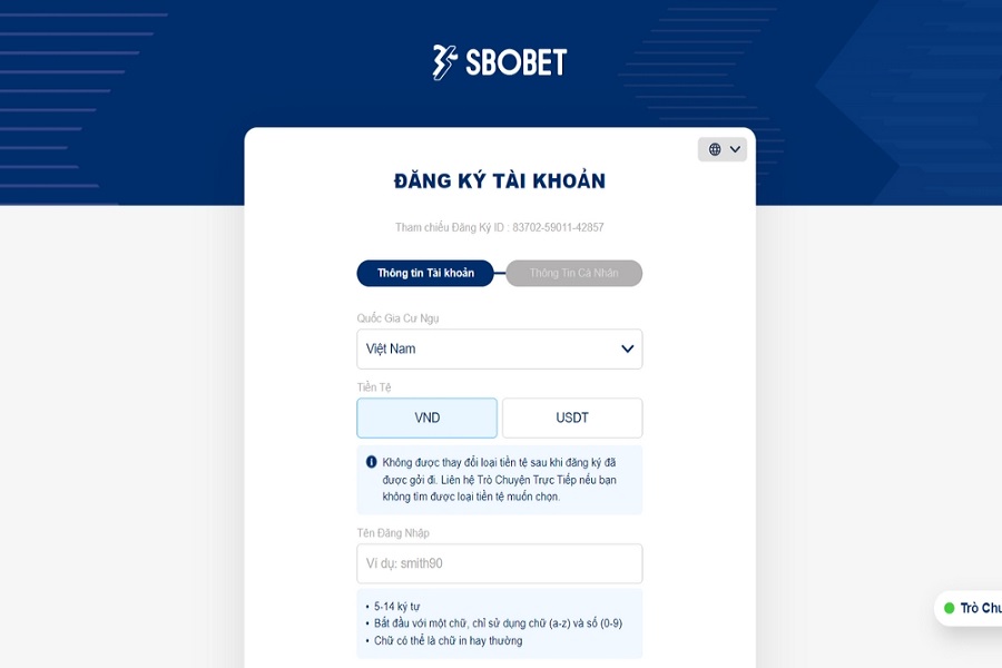 Hướng dẫn đăng ký vào Gabungsbo.com Sbobet nhanh chóng và an toàn 