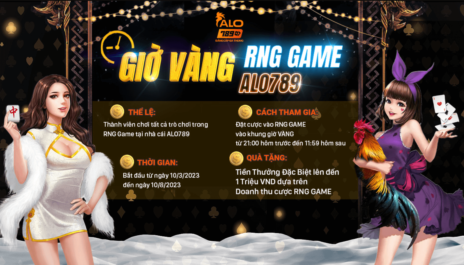 GIỜ VÀNG RNG GAME ALO789